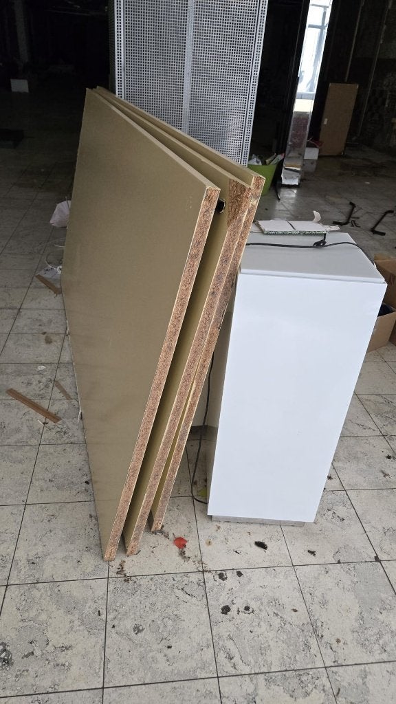 4 grote wandelementen in hout, Maison & Meubles, Enlèvement