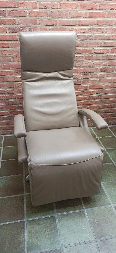 Fauteuil RECOR R12R-Cuir-pivotant belge haut de gamme, Maison & Meubles, Enlèvement, Cuir