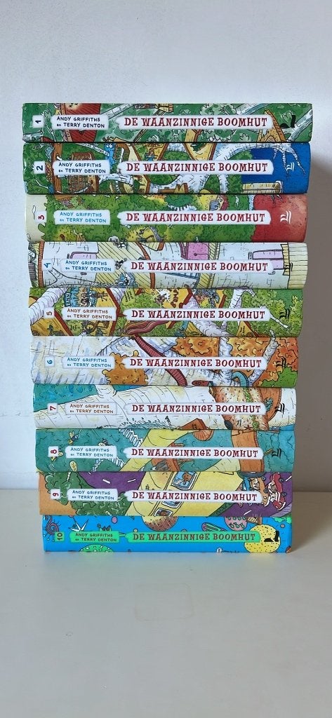De waanzinnige boomhut 10 delen, Ophalen, Gelezen, Andy Griffiths; Terry Denton