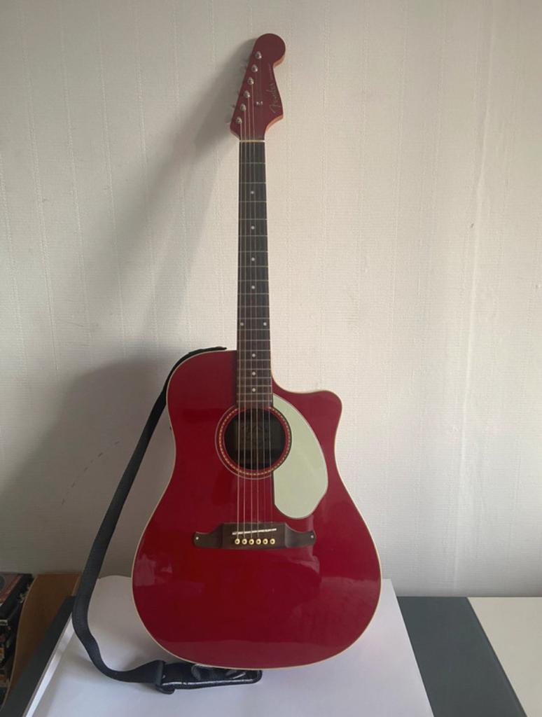Fender Sonoran Guitare Acoustique Red Apple, Musique & Instruments, Instruments à corde | Guitares | Acoustiques, Enlèvement ou Envoi