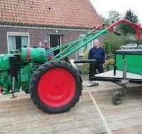 Simar type 66DDS 12CV diesel 1965 avec remorque et charrue, Articles professionnels, Agriculture | Tracteurs, jusqu'à 2500, Autres marques