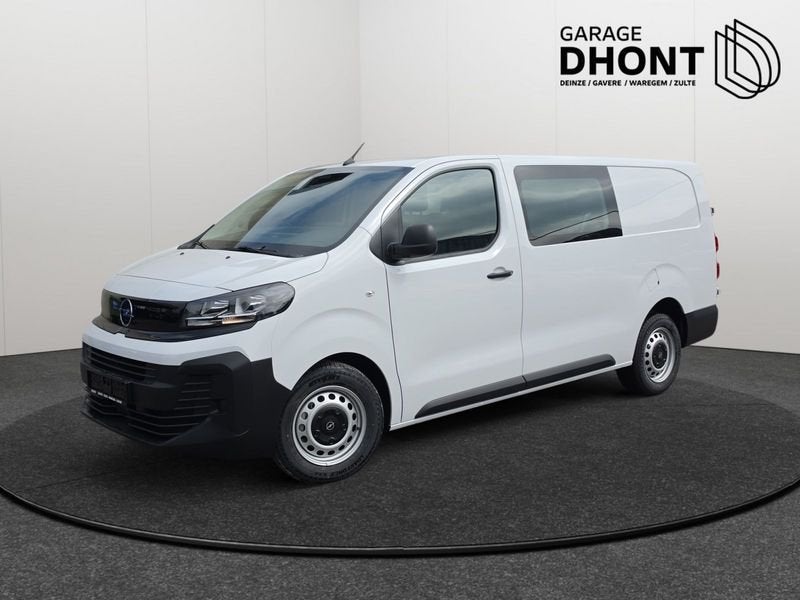 Opel Vivaro L3 Dubbele Cabine - 2.2 Diesel - Manueel - 150PK, Voorwielaandrijving, Vivaro, 4 cilinders, Wit