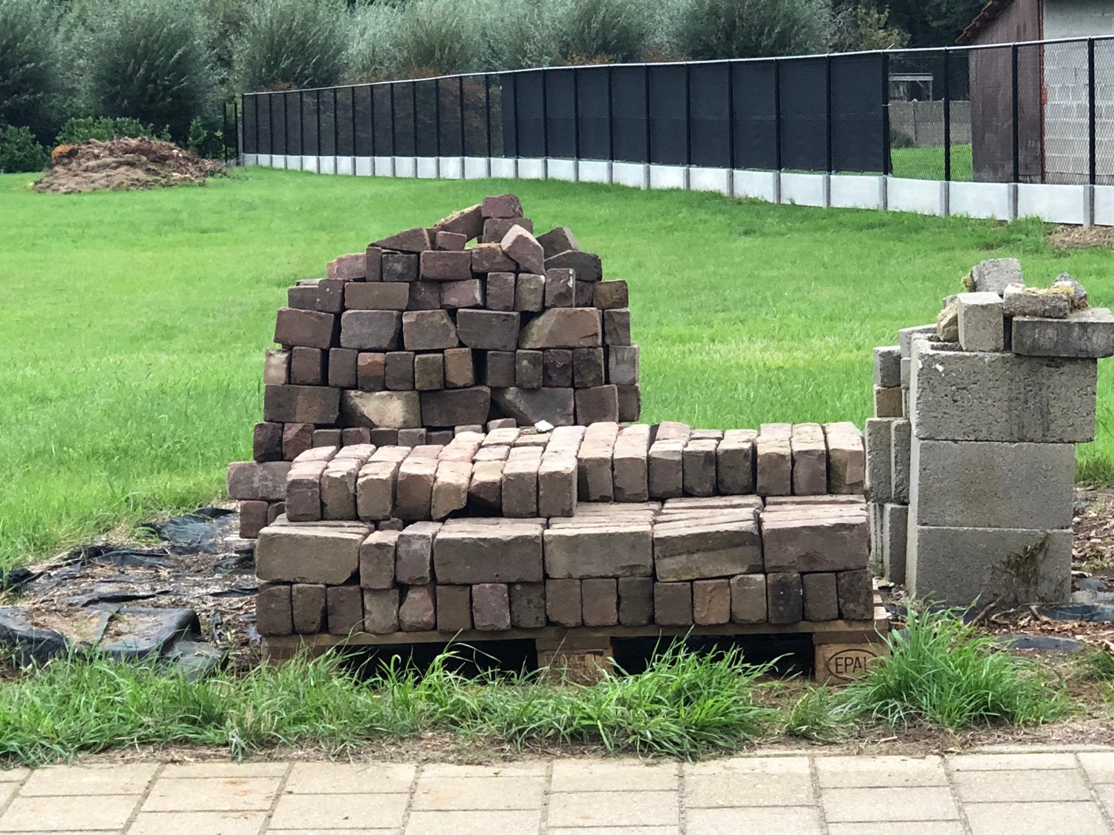 Gebakken Hollandse kleiklinkers, Jardin & Terrasse, Pavé & Dalles, Enlèvement, Utilisé, 5 à 10 m², Briques