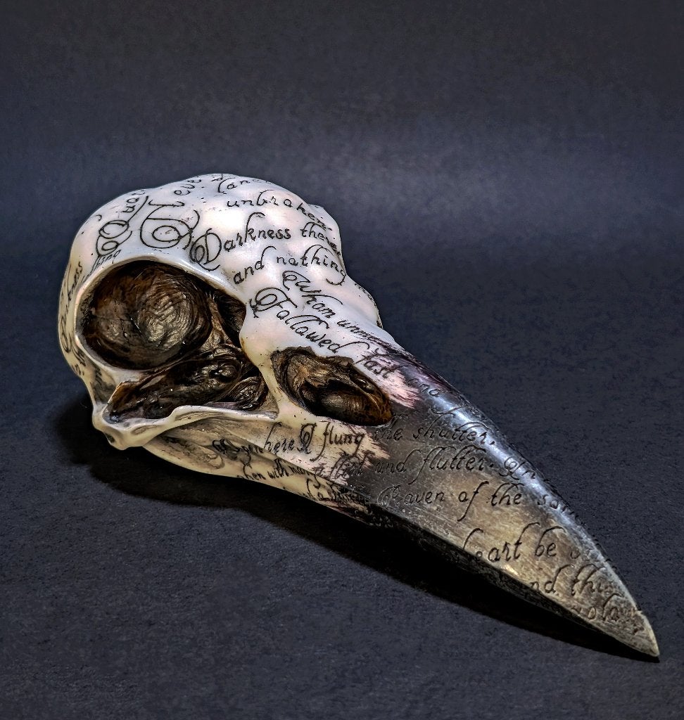 Edgar’s Raven Skull, Enlèvement ou Envoi