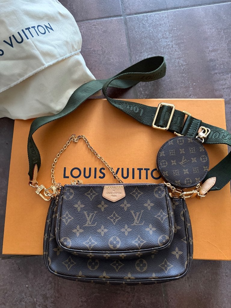 Sac Louis Vuitton multi-pochettes neuve, Bijoux, Sacs & Beauté, Enlèvement ou Envoi, Neuf, Brun, Sac à bandoulière