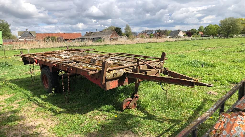Hooikar plate wagen, Enlèvement