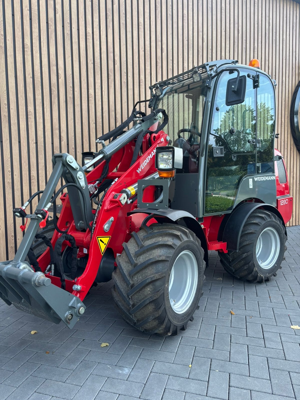 Weidemann 1280 kniklader Nieuw!, Articles professionnels, Enlèvement, Chargeuse sur pneus ou Chouleur