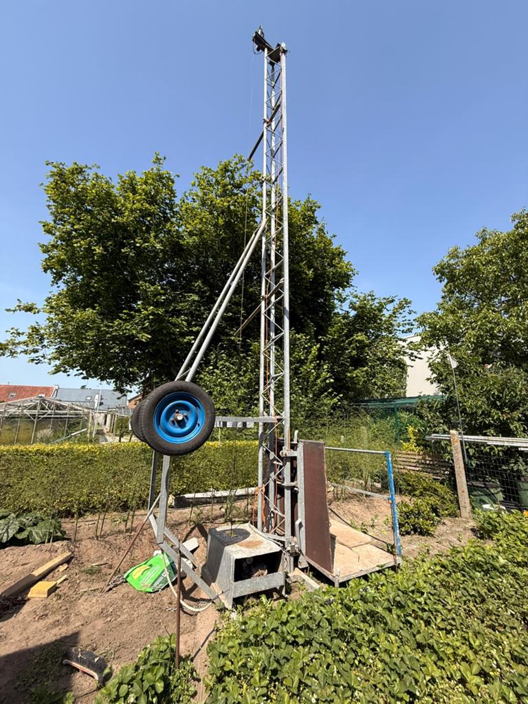 Bouwlift, Enlèvement, Utilisé, Ascenseur de chantier