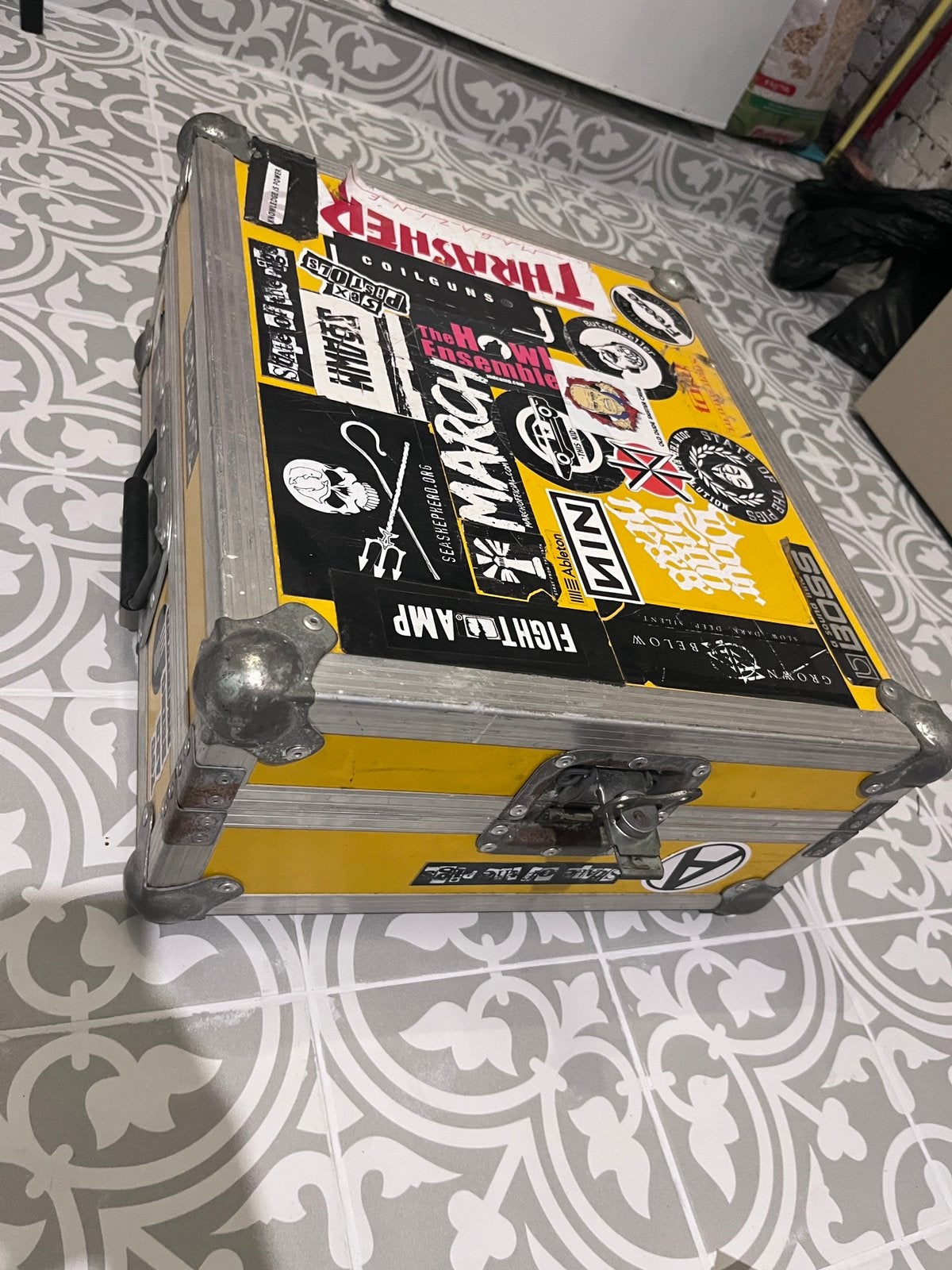 Flightcase met pedalboard, Muziek en Instrumenten, Ophalen of Verzenden, Zo goed als nieuw