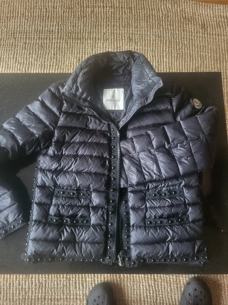 Moncler jas, Kleding | Heren, Moncler, Zwart, Ophalen of Verzenden, Zo goed als nieuw