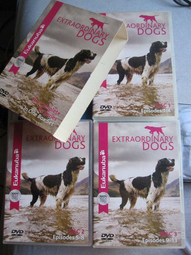 Extraordinary dogs - De complete Serie (3 disc), Cd's en Dvd's, Alle leeftijden, Ophalen of Verzenden, Zo goed als nieuw, Kunst of Cultuur