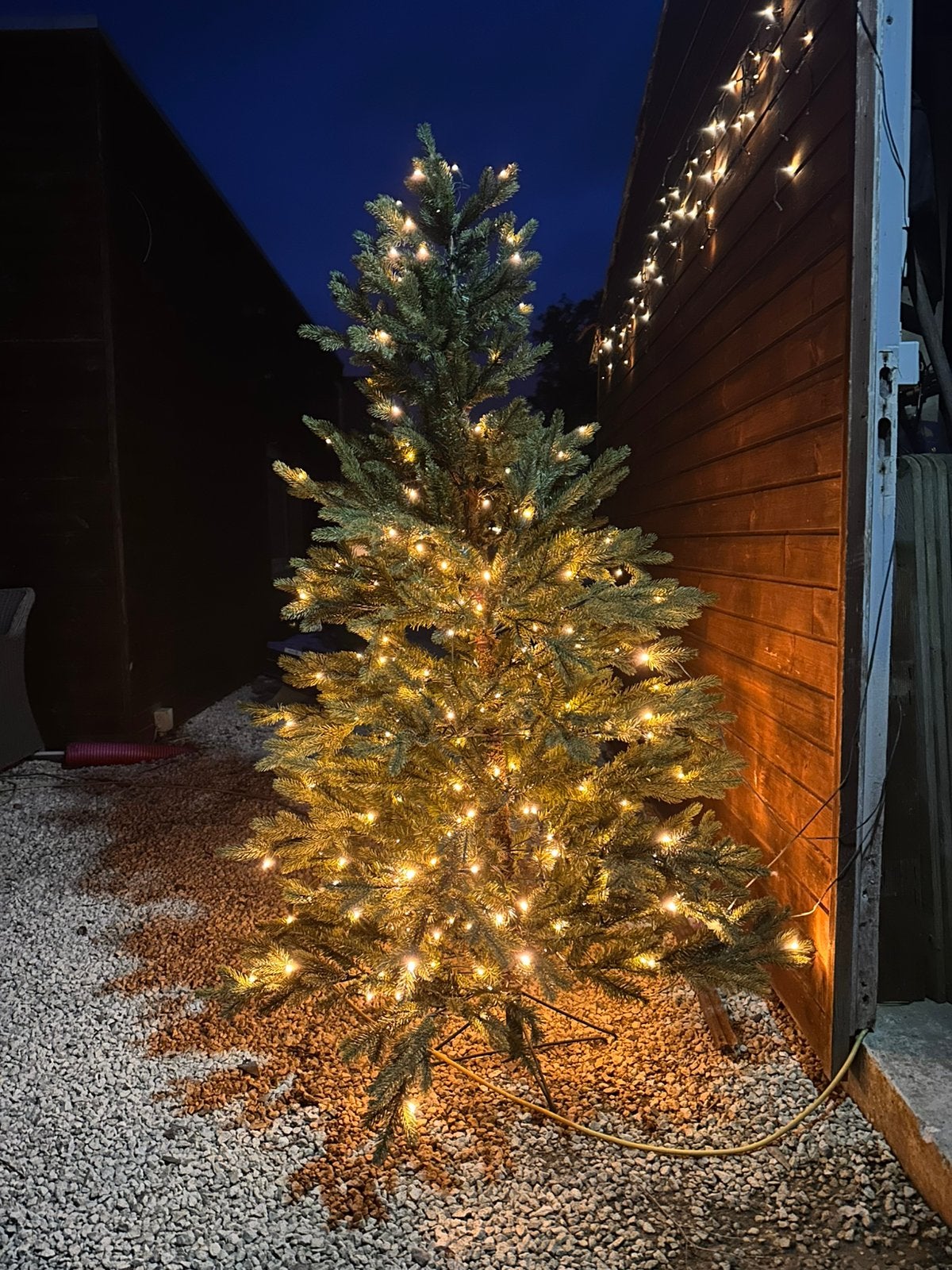 Triumph kerstboom met geïntegreerde verlichting, Diversen, Ophalen, Zo goed als nieuw