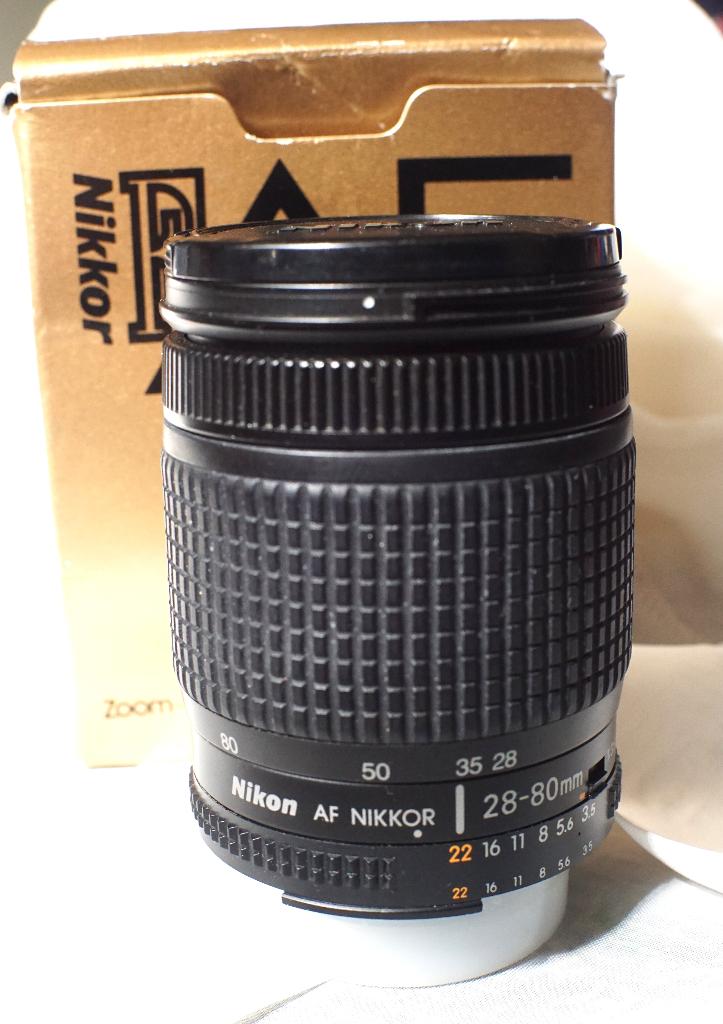 Nikon 28-80 D (black) pour pour tous reflex Nikon "F", Enlèvement ou Envoi, Comme neuf, Reflex miroir, Nikon