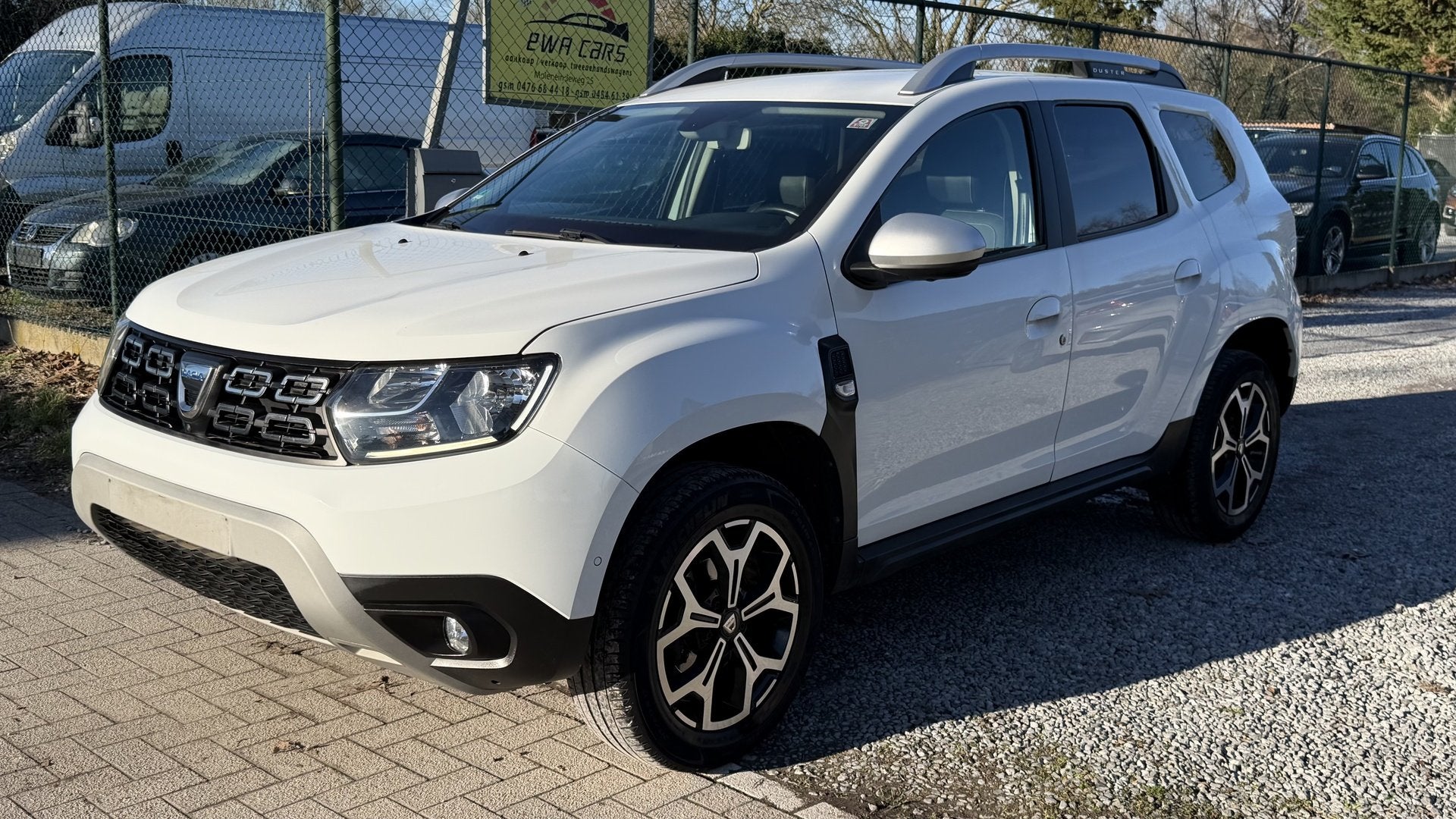 Dacia Duster 1.5 diesel Automaat bj 2018, Auto's, Automaat, Gebruikt, Duster, Wit