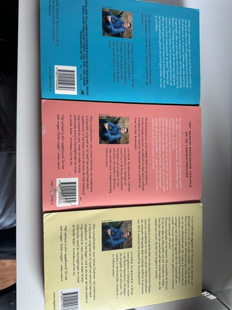 De Labyrintrenner - The Maze Runner (volledige trilogie), Boeken, Ophalen of Verzenden, Gelezen, James Dashner