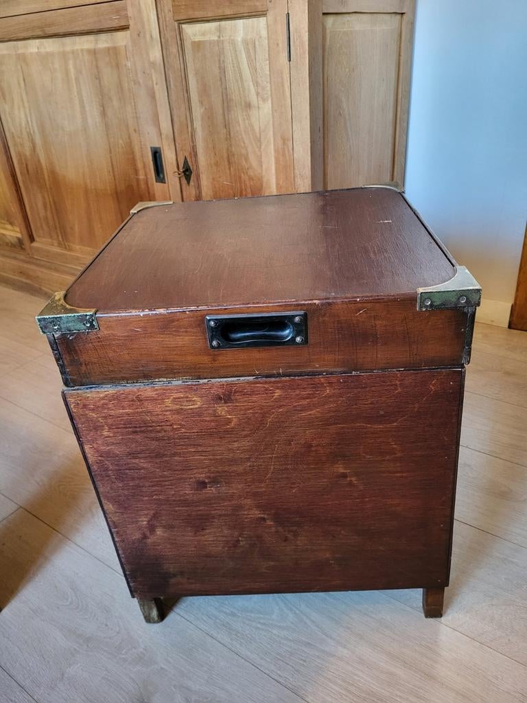 Zeldzame WC/toiletkist van Boch Frères (La Louvière), Antiek en Kunst, Ophalen