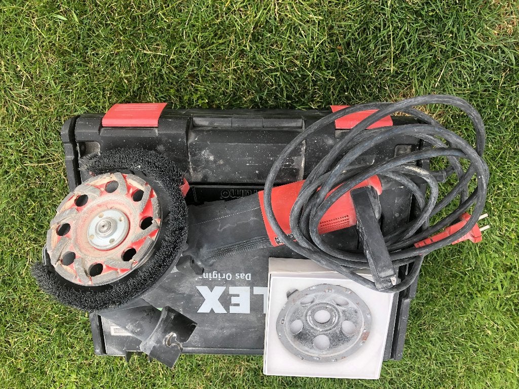 FLEX betonschuurmachine LDE 16-8 125R, Ophalen, Gebruikt