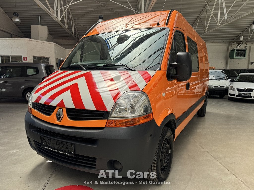 Renault Master Lichte Vracht | Dubbele Cabine | Trekhaak, Autos, Achat, 4 portes, Entreprise, Autres couleurs