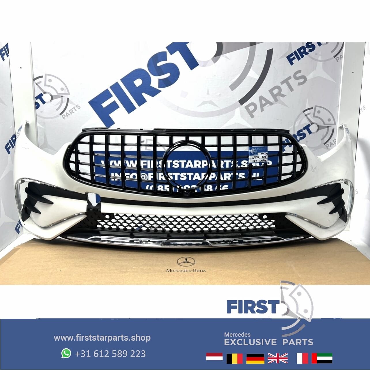 W254 X254 C254 BUMPER GLC 43 AMG VOORBUMPER ORIGINEEL + GT G, Utilisé, -, Avant, -