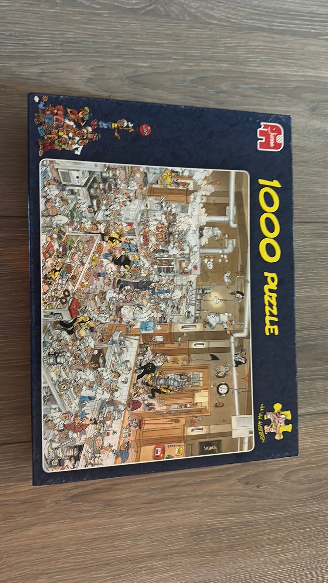 Puzzel ‘De keuken’, Enlèvement, 500 à 1500 pièces, Comme neuf, Puzzle