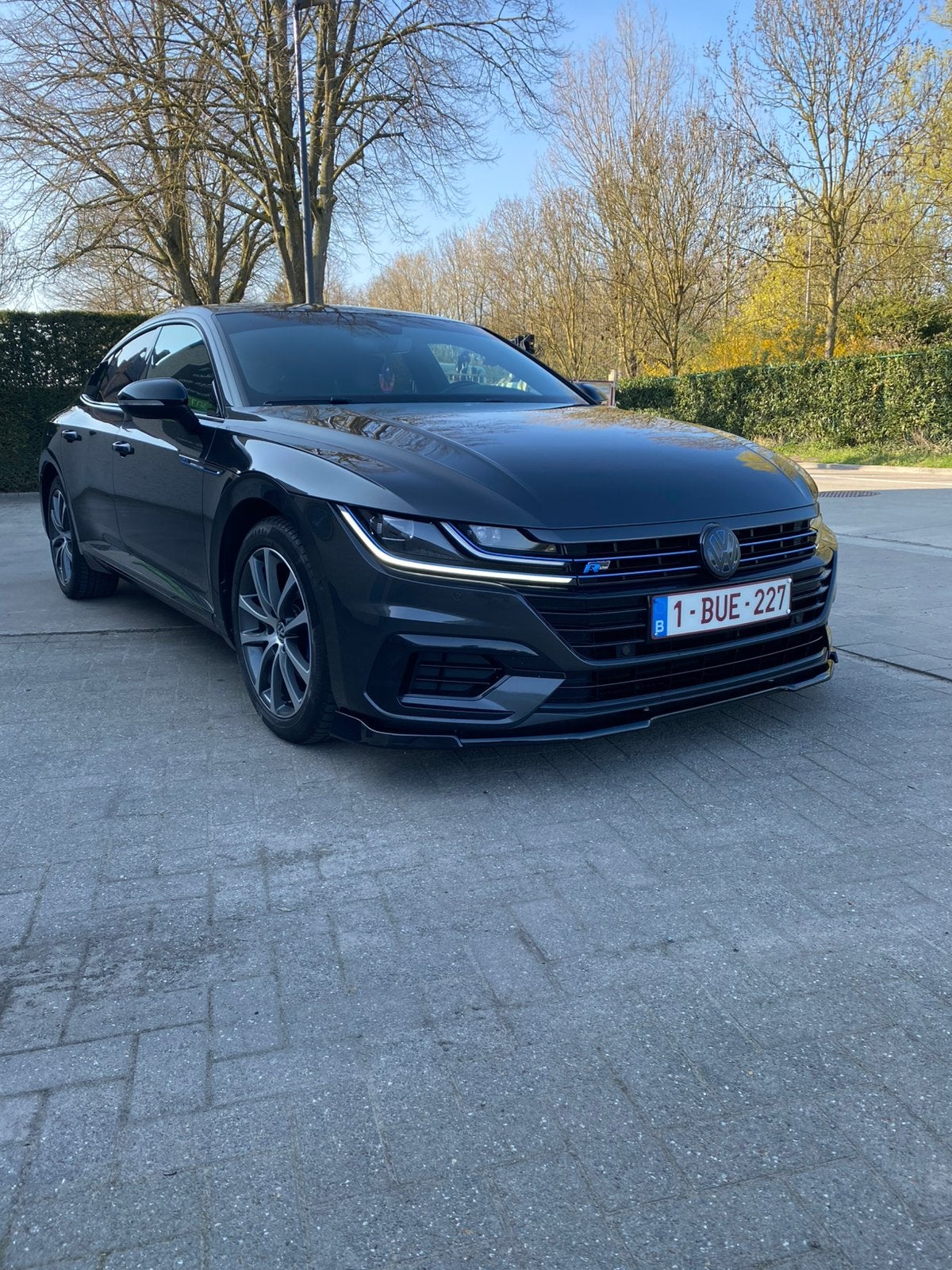 Volkswagen Arteon 2.0 TSI R-Line Edition DSG, Auto's, Volkswagen, Arteon, 4 cilinders, Zwart, Leder