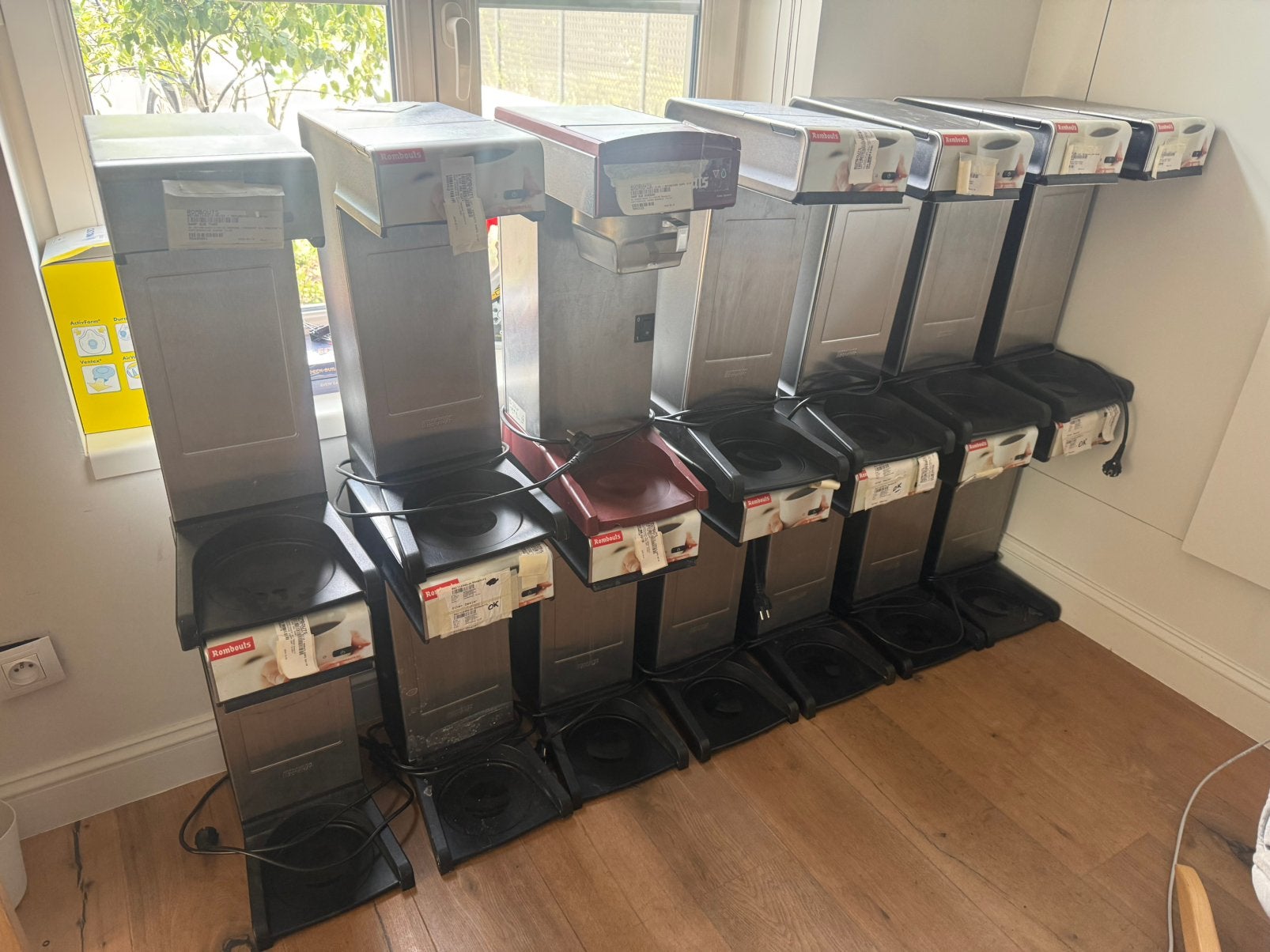 30x KOFFIE APPARAAT Bravilor Bonamat Rombouts, Enlèvement