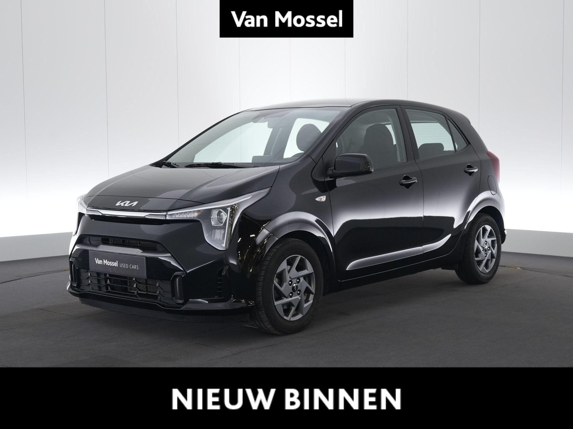 KIA Picanto 1.0 MPI 63 Pulse AMT, Auto's, Stof, Gebruikt, 46 kW, Zwart