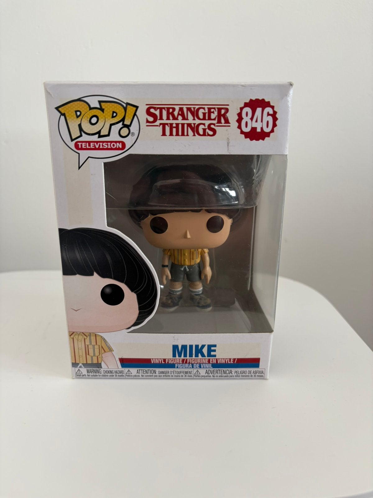 Figurine Funko POP Mike Wuntch série Stranger Things, #846., Collections, Enlèvement ou Envoi, Comme neuf