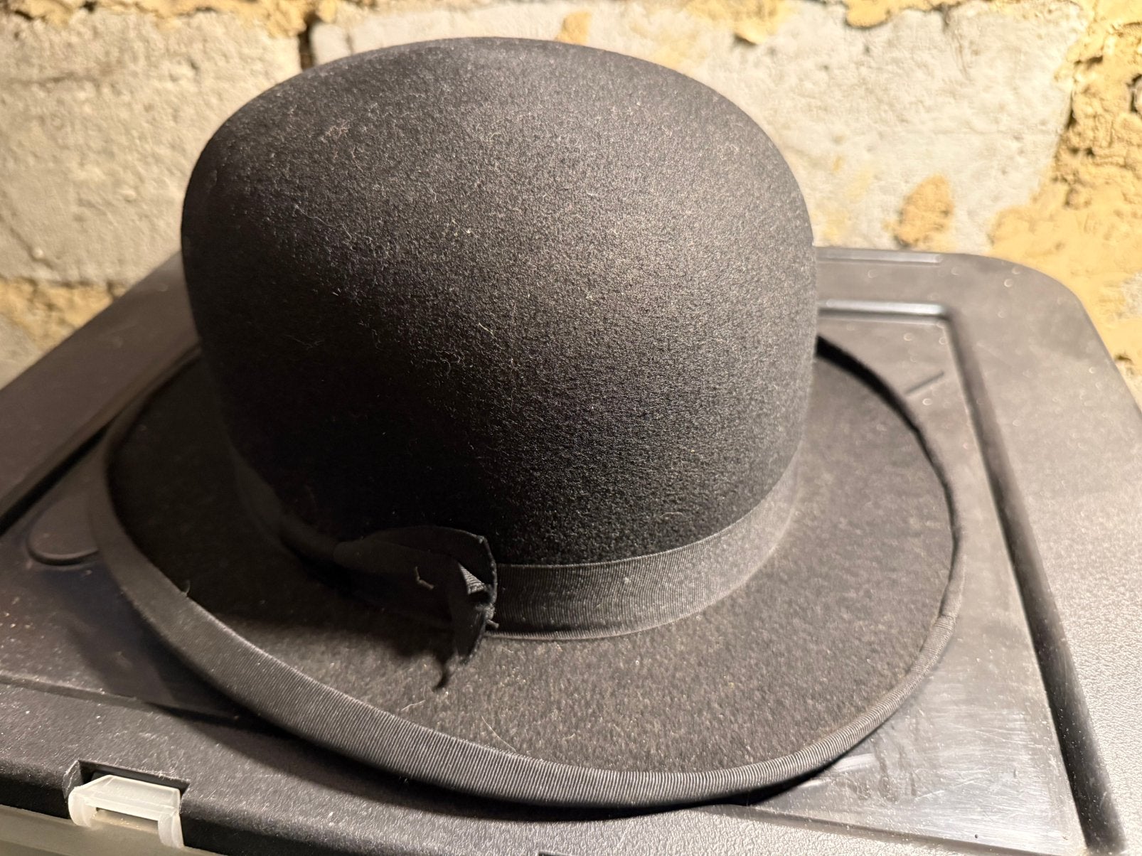 Antieke bolhoed begin 1900, Kleding | Dames, Hoeden en Petten, Ophalen, Zo goed als nieuw