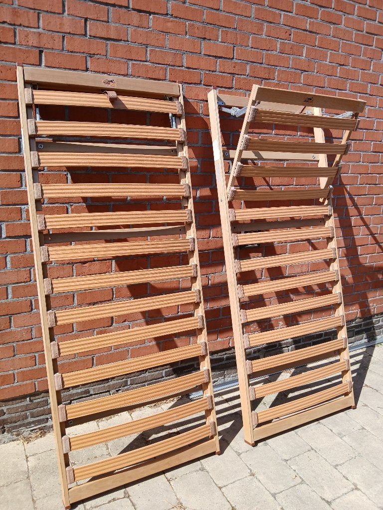 lattenbodem Veldaflex, Huis en Inrichting, Slaapkamer | Matrassen en Bedbodems, Ophalen, Gebruikt, Eenpersoons, 80 cm