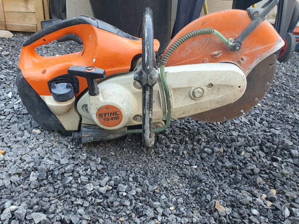 La scie STIHL TS 410 Cutter 300 peut être testée et fonction, Enlèvement, Comme neuf, 1000 watts ou plus, Autres types