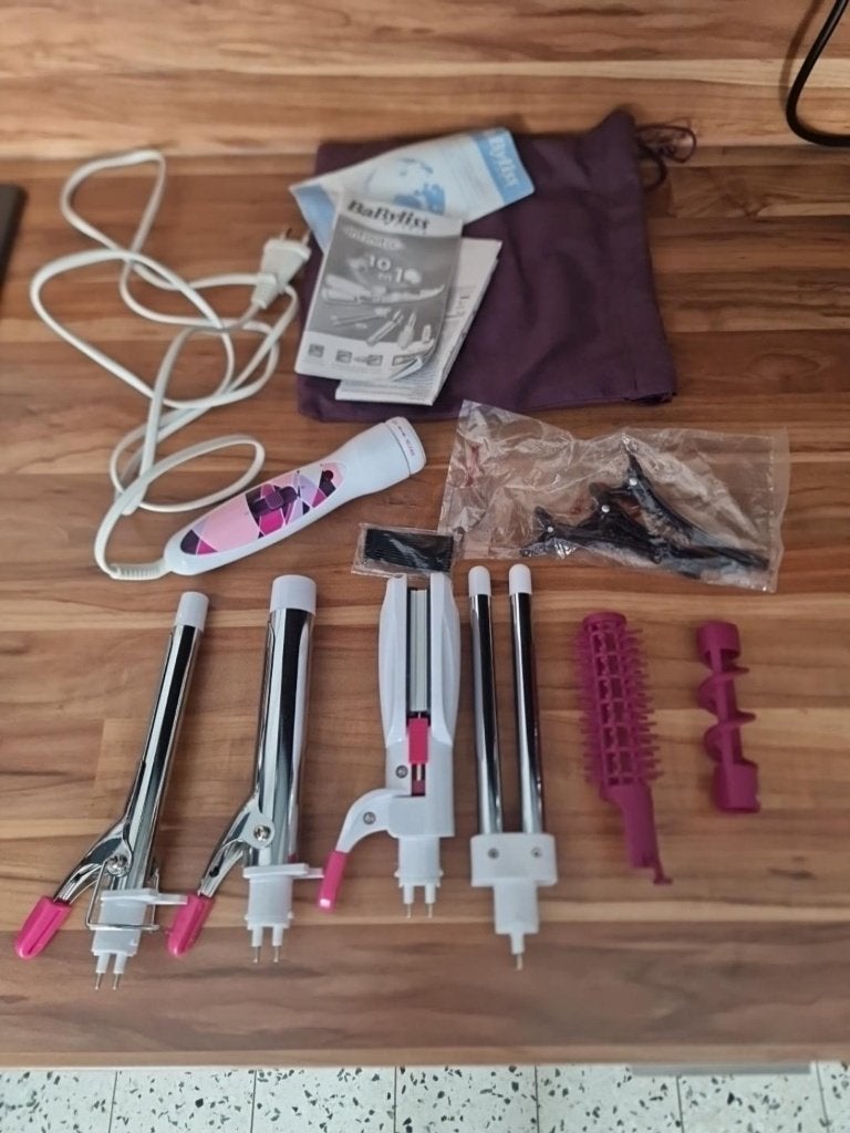 Babyliss Multistyler 10 en 1 – Complet avec accessoires, Enlèvement ou Envoi, Comme neuf, Soin des cheveux
