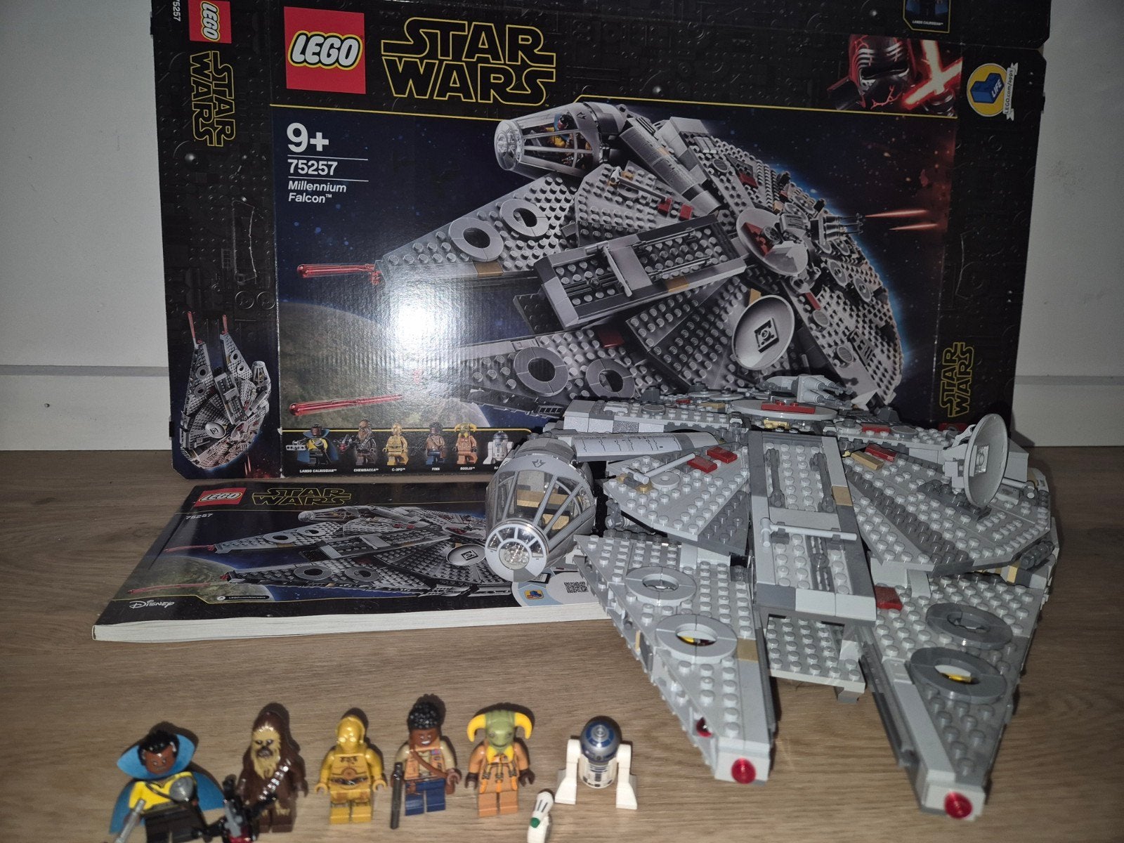 Lego Star Wars 75257 Milennium Falcon, Star Wars, Lego, Ensemble complet, Comme neuf