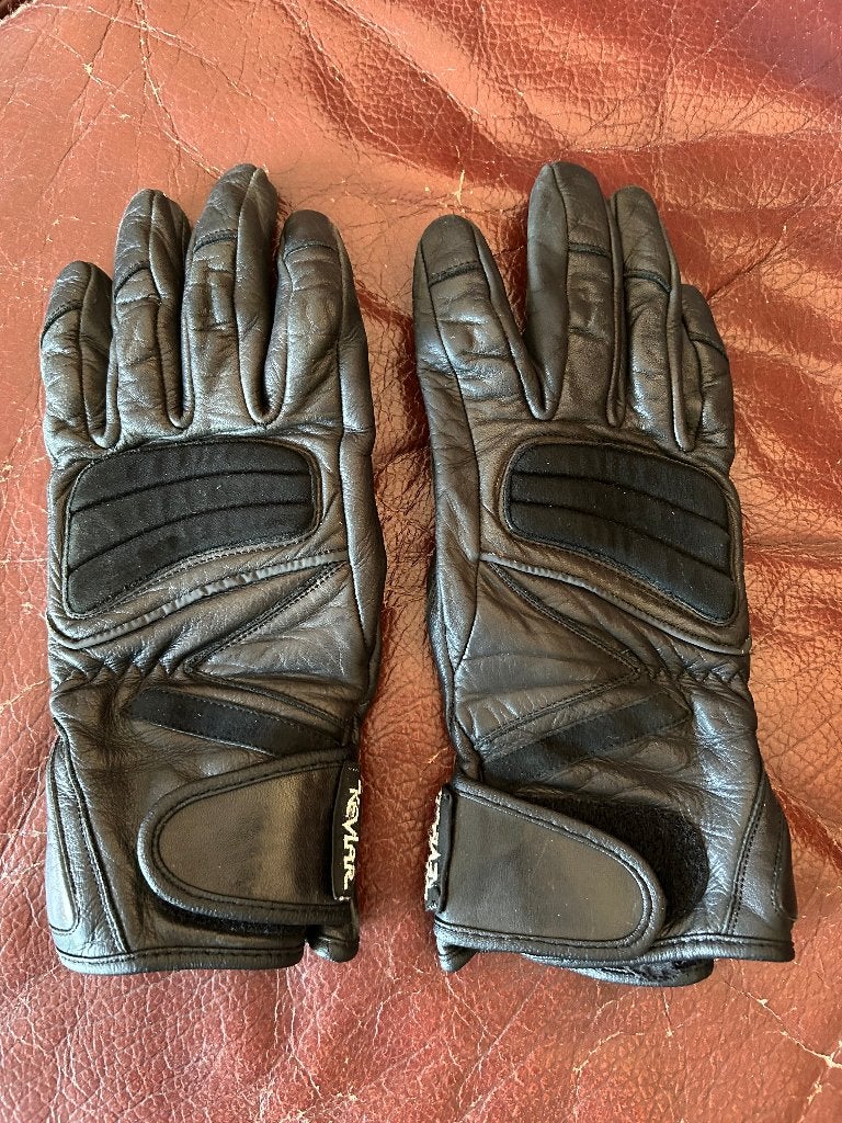 gants moto en cuir/kevlar mi-saison taille 9 ou 9/12, Enlèvement, Gants