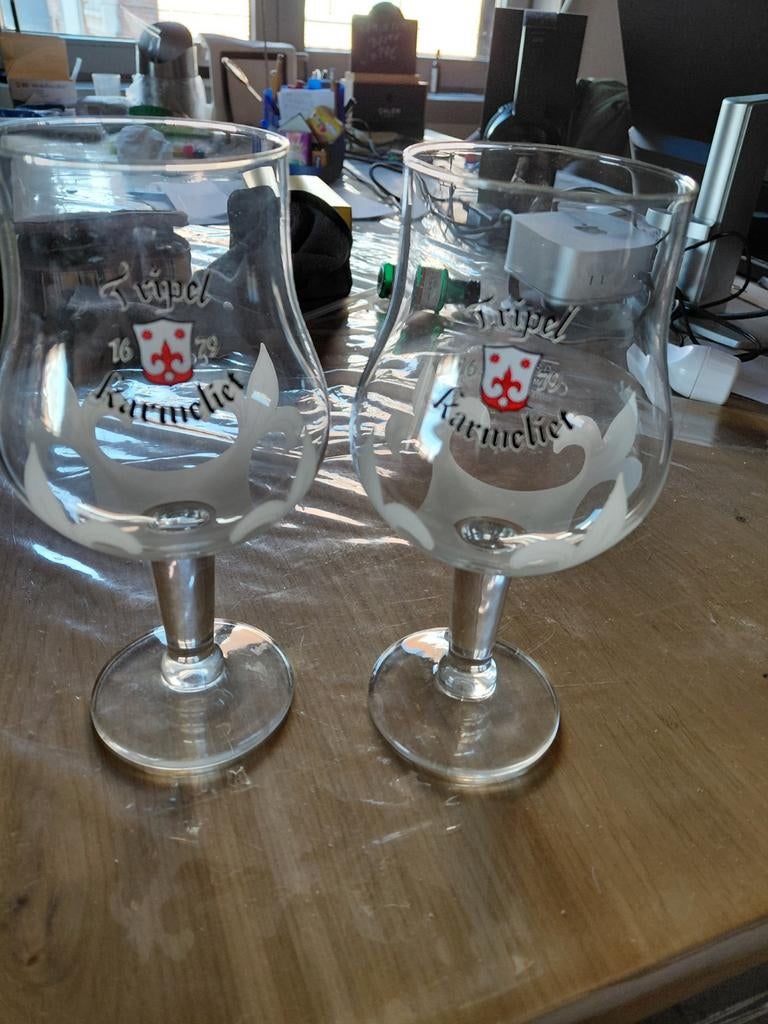 Karmeliet glazen Ruilen, Ophalen