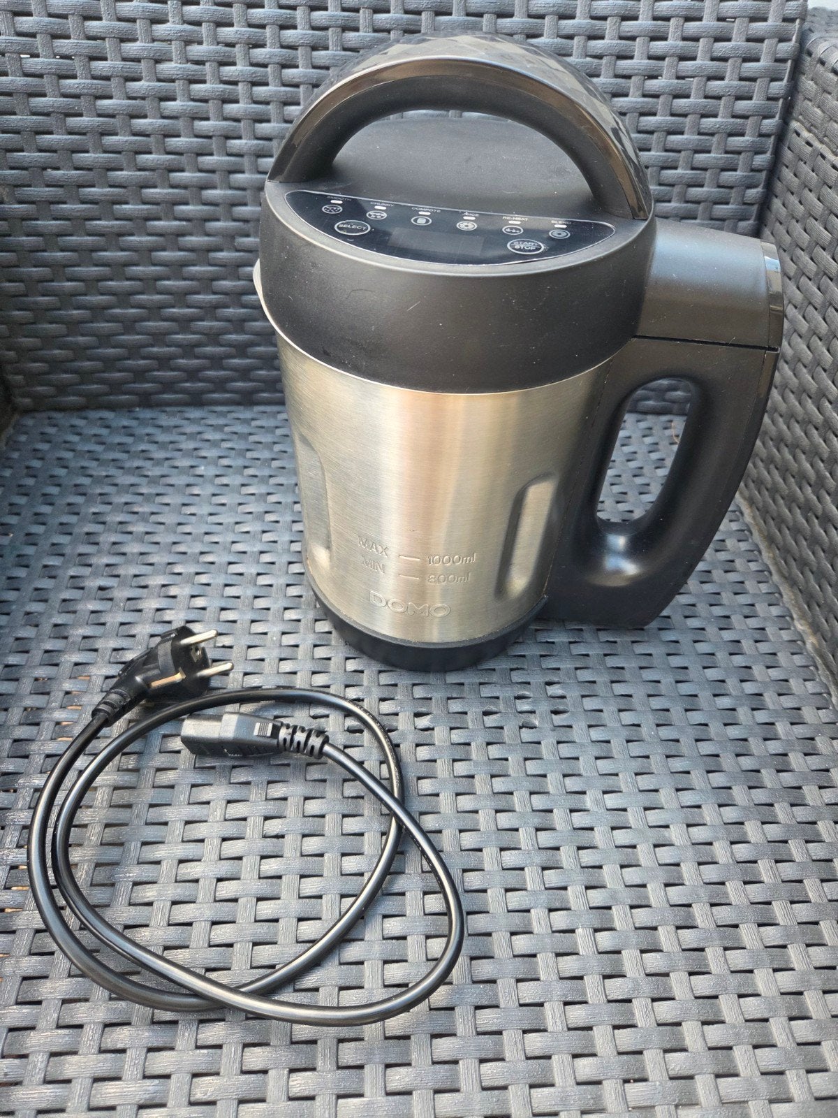 soepmaker Domo 1liter, Electroménager, Enlèvement ou Envoi, Comme neuf, Mélangeur de soupe