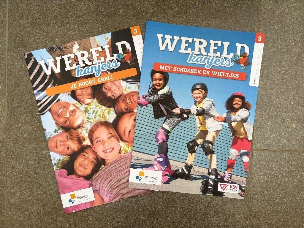 Wereldkanjers 3de leerjaar: nieuwe werkschriften, Boeken, Schoolboeken, Plantyn, Nieuw, Ophalen of Verzenden, Maatschappijleer