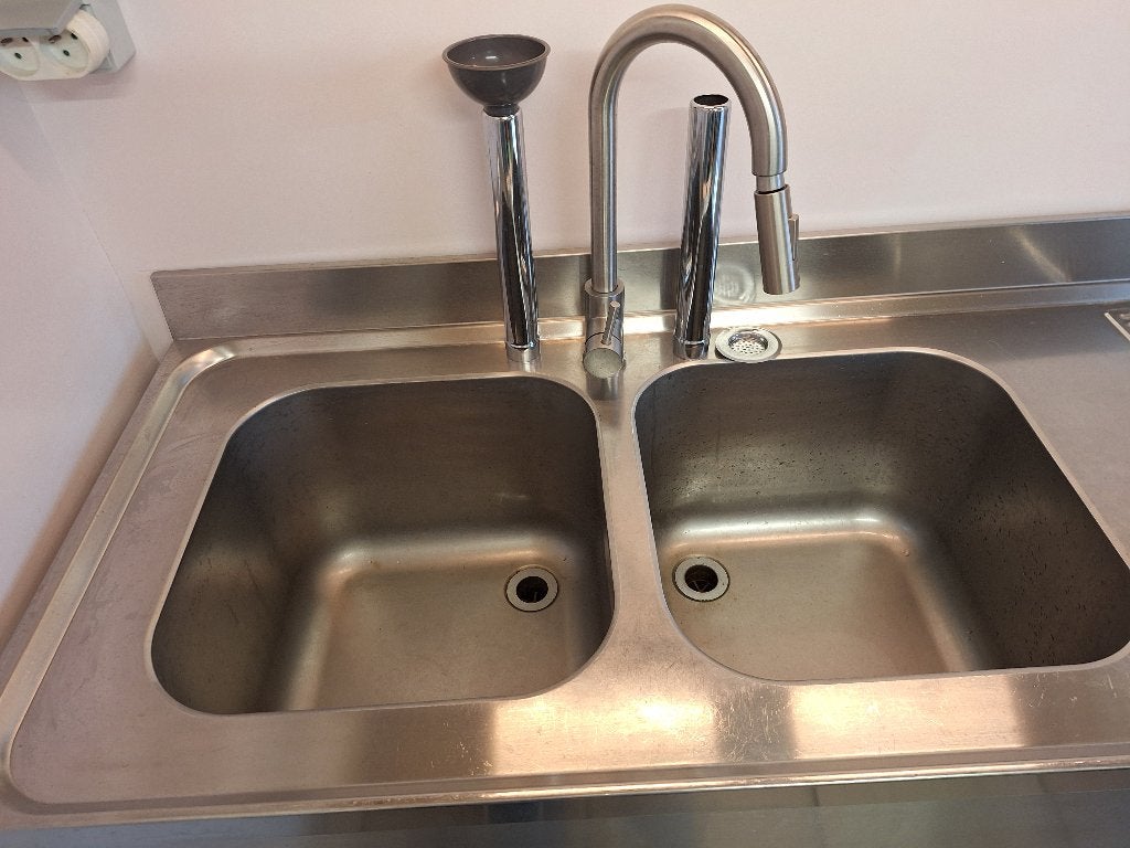 Spoelbak, Ophalen, Gebruikt, Inox Meubilair