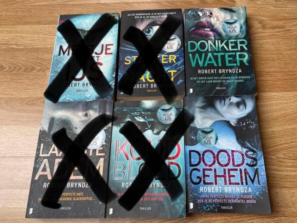 Thrillers Robert Bryndza €5 per stuk, Boeken, Ophalen of Verzenden, Gelezen