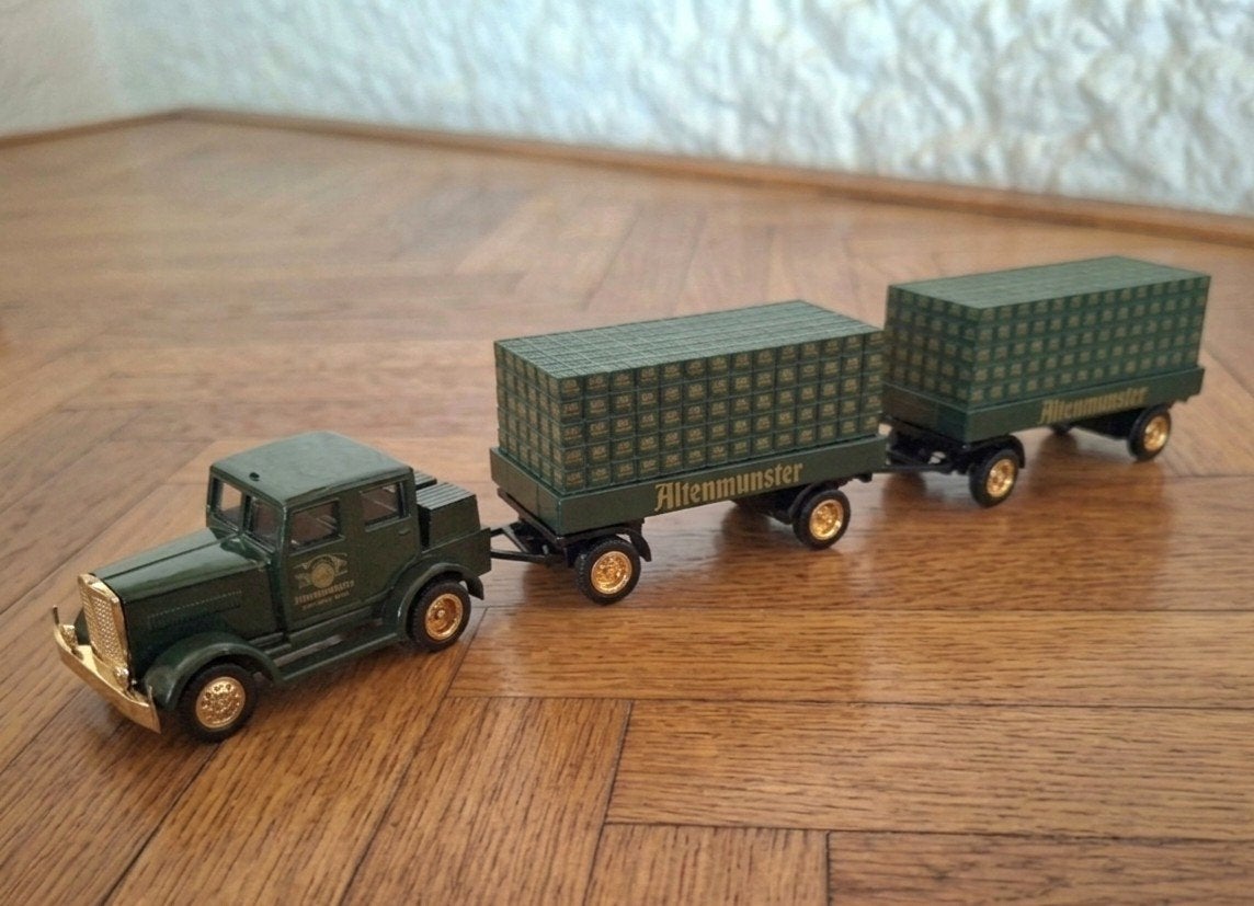 Miniatuur bierwagen Altenmünster, Ophalen of Verzenden, Zo goed als nieuw