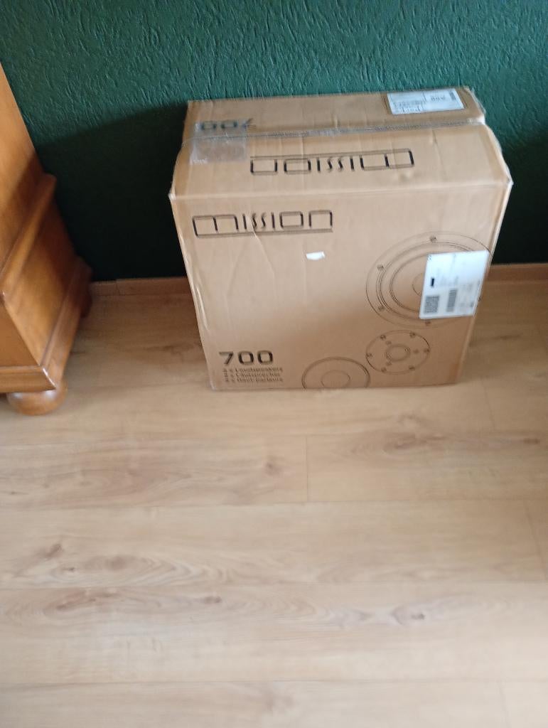 Mission 700 nieuw in doos, Audio, Tv en Foto, Luidsprekerboxen, Ophalen, Nieuw, Front, Rear of Stereo speakers