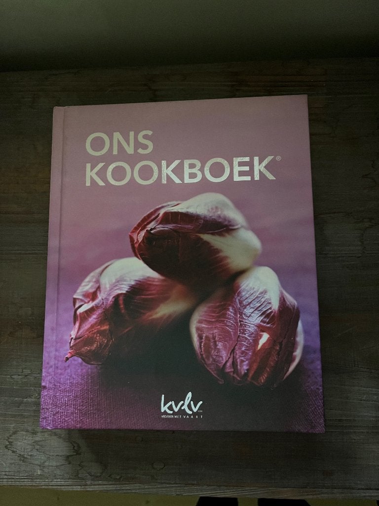 Ons kookboek kvlv, Boeken, Ophalen, Zo goed als nieuw