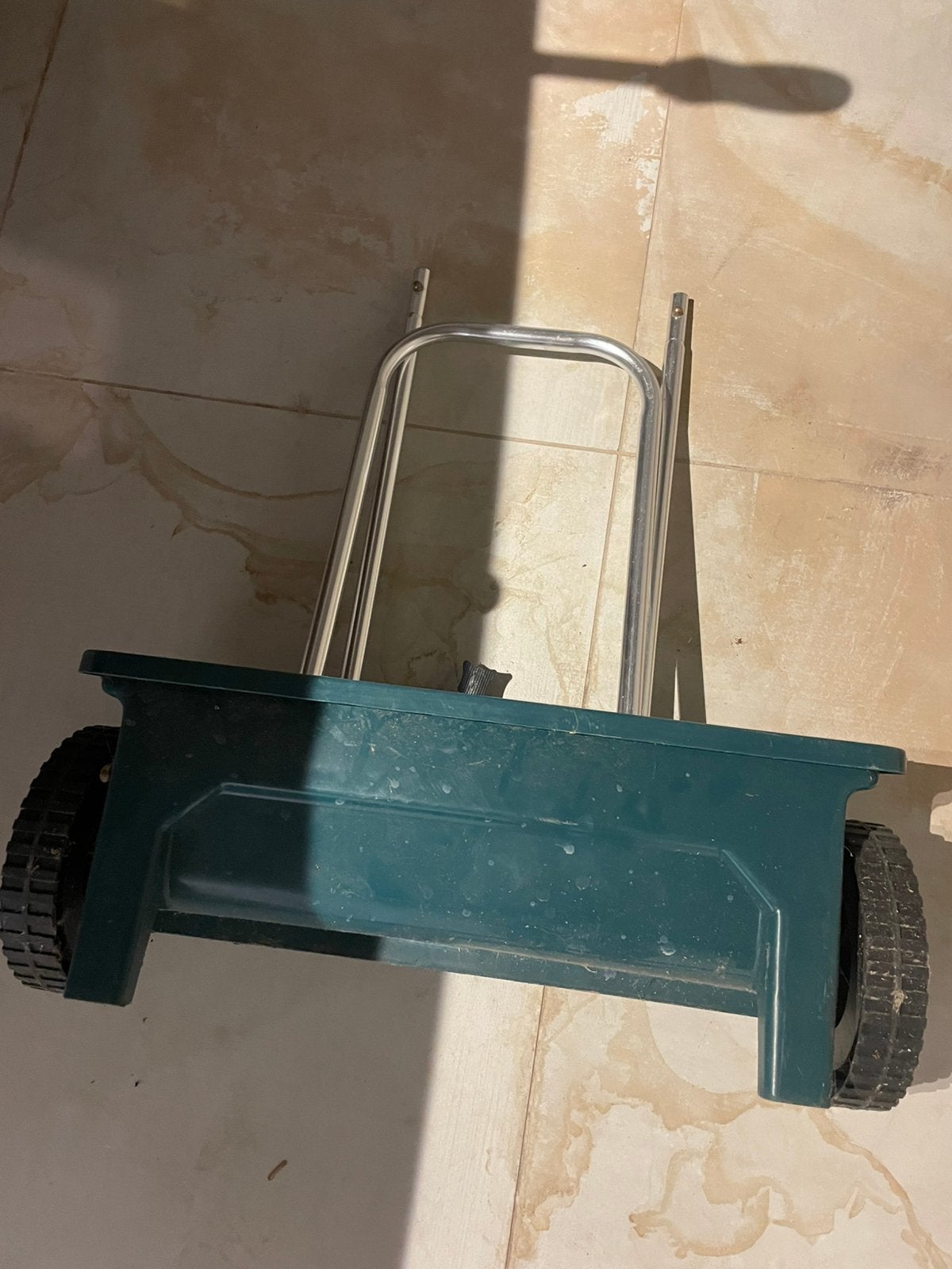 Strooiwagen gardena, Tuin en Terras, Ophalen, Gebruikt