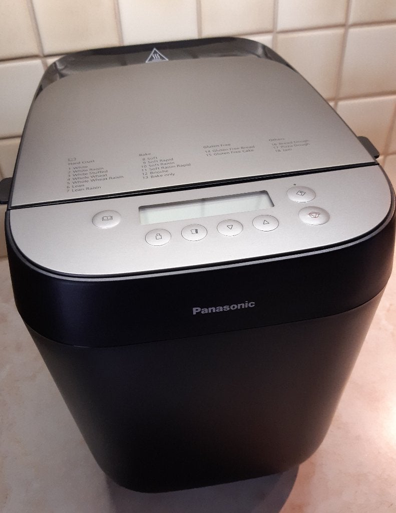 Automatische broodbakmachine, Elektronische apparatuur, 400 tot 800 gram deeg, Ophalen, Zo goed als nieuw, Met timer