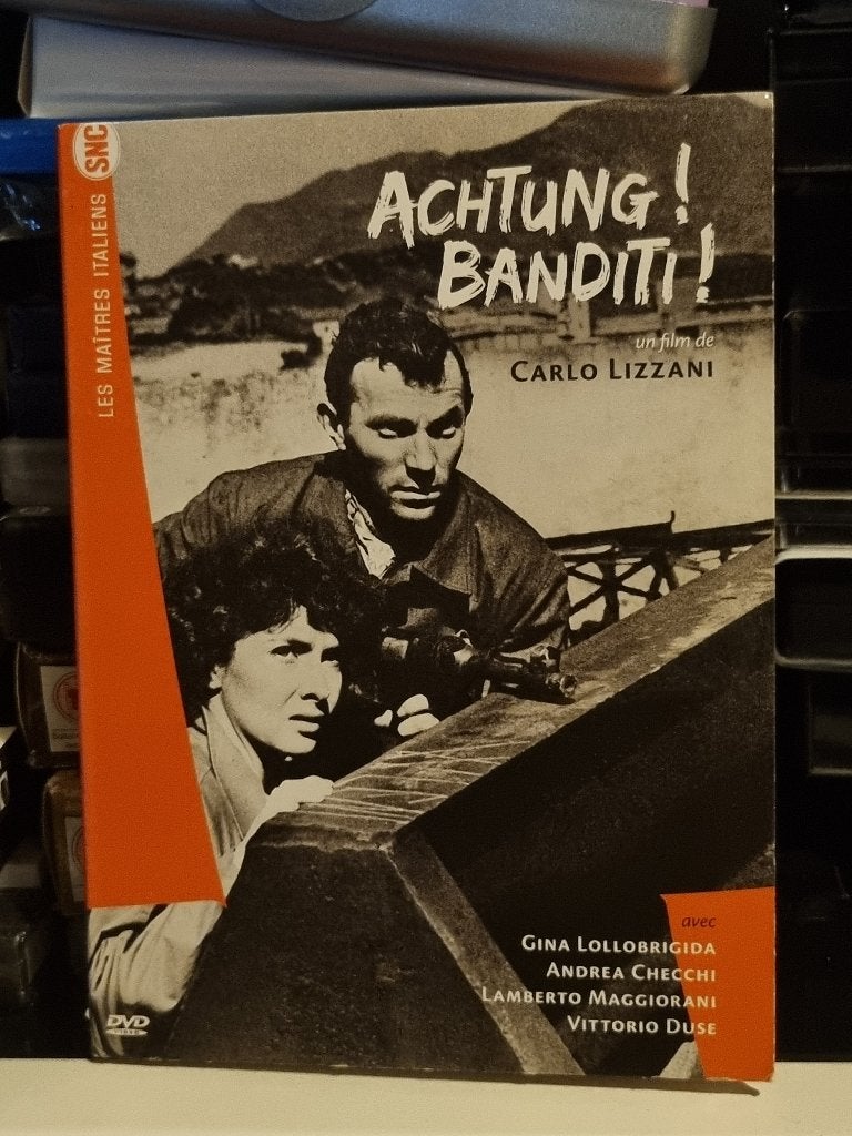 Achtung Banditi, Gina Lollobrigida, Andrea Checchi, Enlèvement ou Envoi, Français, Français