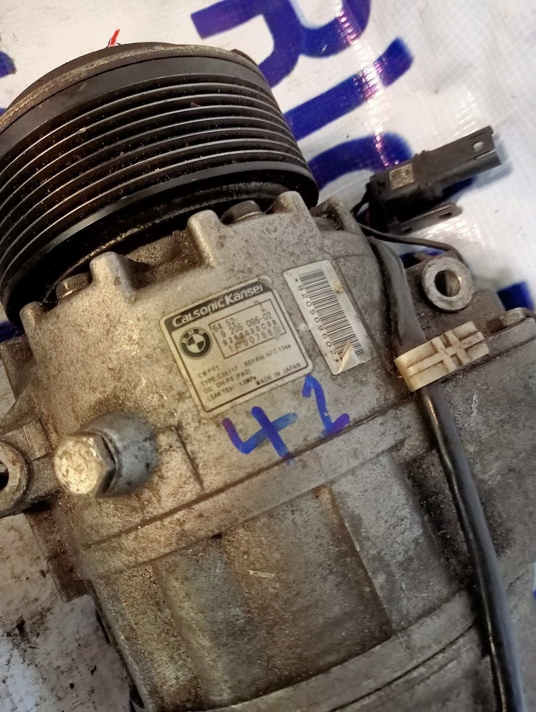 AIRCONDITIONINGCOMPRESSOR 2009-2012 BMW 740LI F02 7-SERIE 3., -, Utilisé, -, Enlèvement ou Envoi