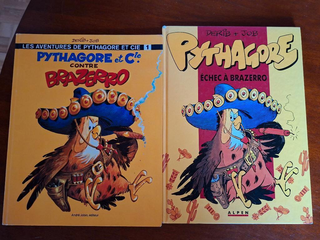 DERIB pythagore edition suisse EO BD, Derib + Job, Plusieurs BD, Utilisé, Envoi