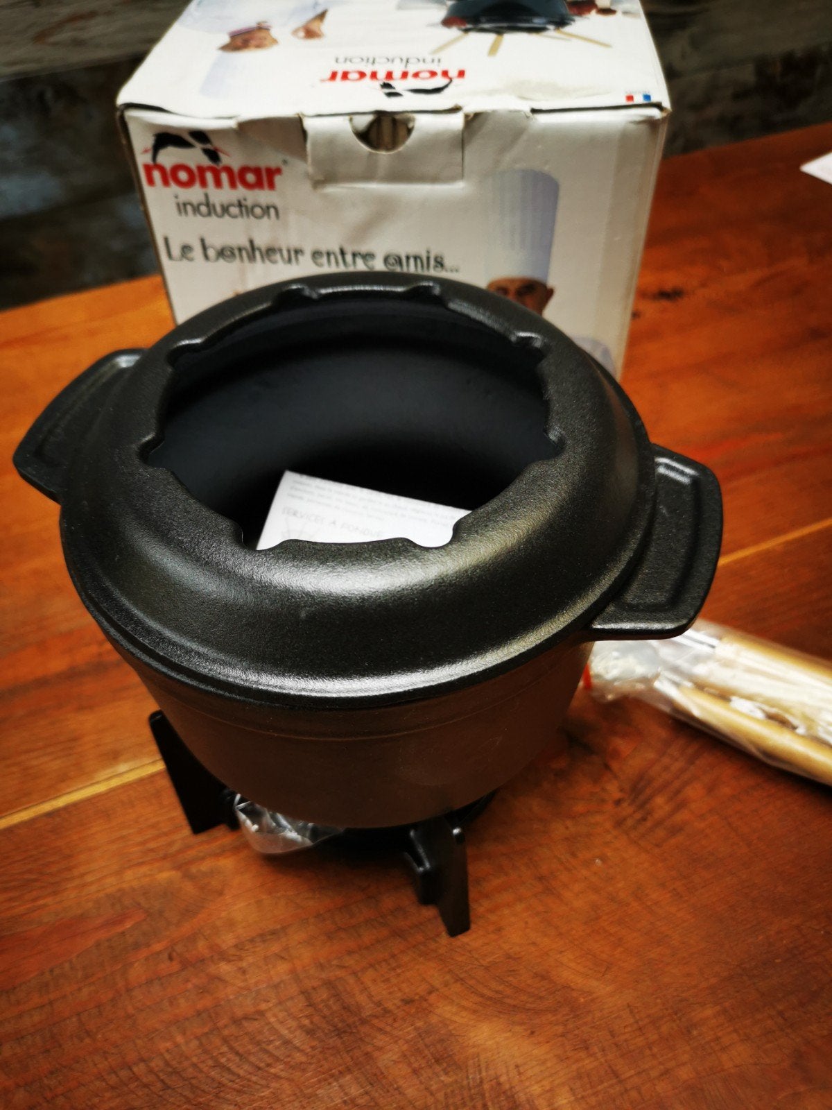 Nomar Staub fondue, Huis en Inrichting, Ophalen of Verzenden, Le Creuset