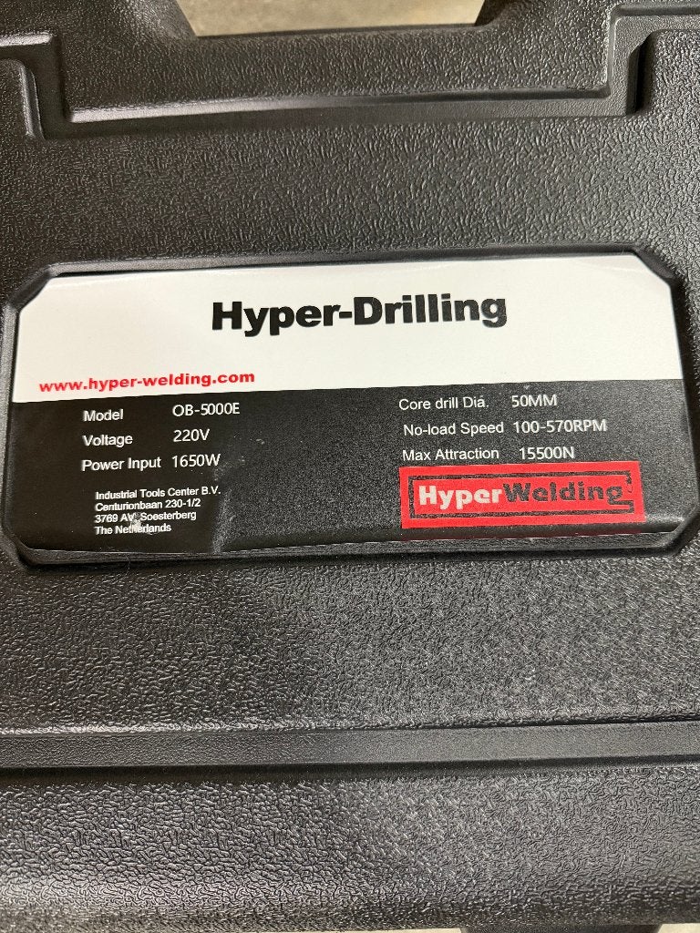 Hyper Welding-Hyper Drilling OB-5000E/ HW50, Ophalen of Verzenden, Nieuw, Boormachine