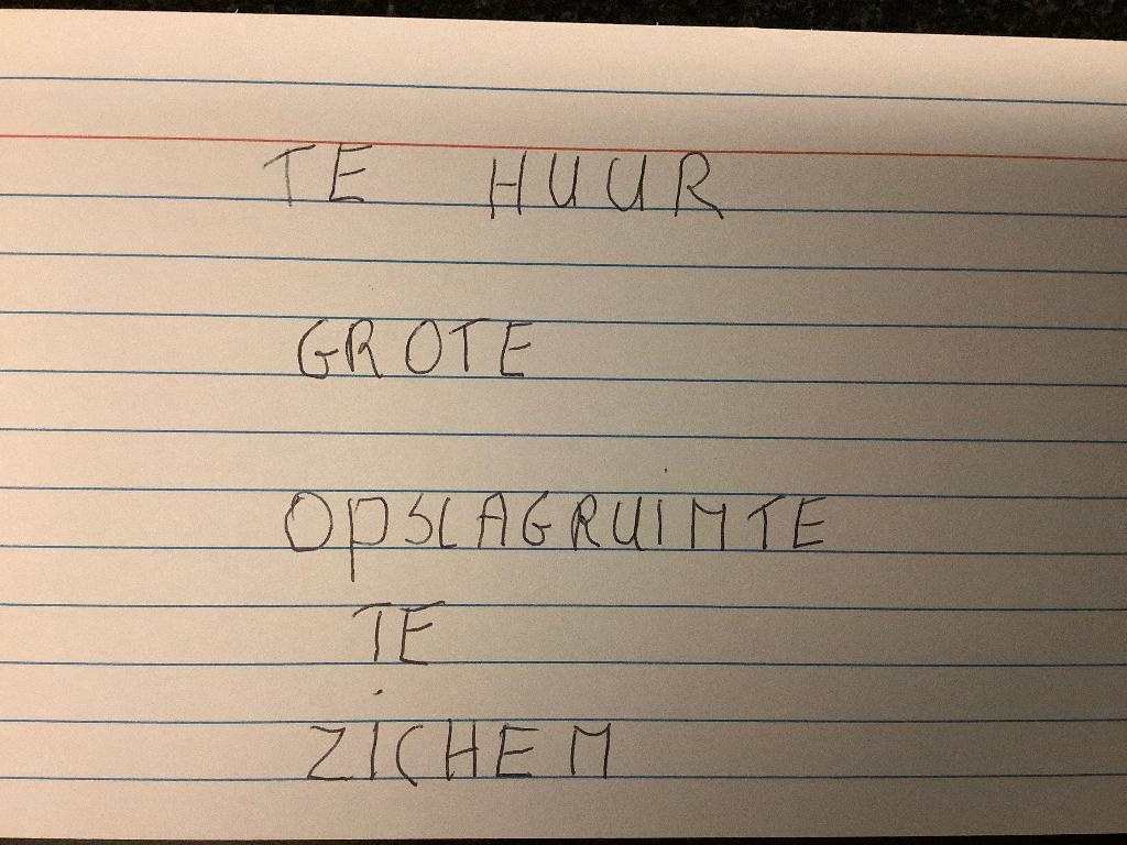 Te huur of te koop grote opslagruimte Zichem, 50000 m², Huur, Opslag of Loods